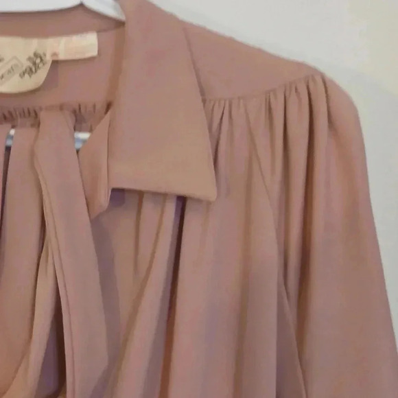 Beautiful  pink vintage dress - Picture 4 of 6